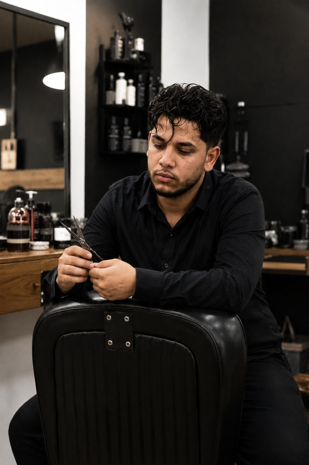 Ahmed, owner and professional mobile barber at Ahmed Mobile Barber